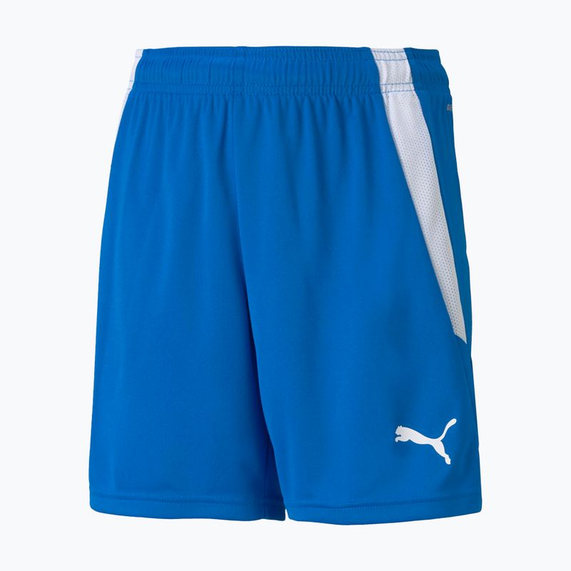 Pantaloni scurți de fotbal pentru copii PUMA Teamliga albastru marin 70493102 5