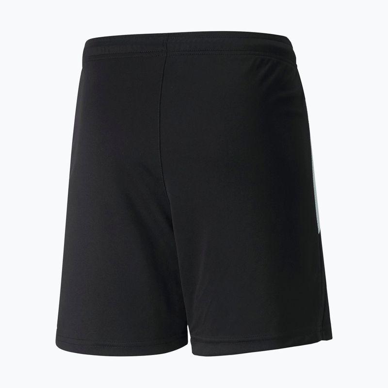 PUMA Teamliga pantaloni scurți de fotbal pentru copii negru 70493103 6