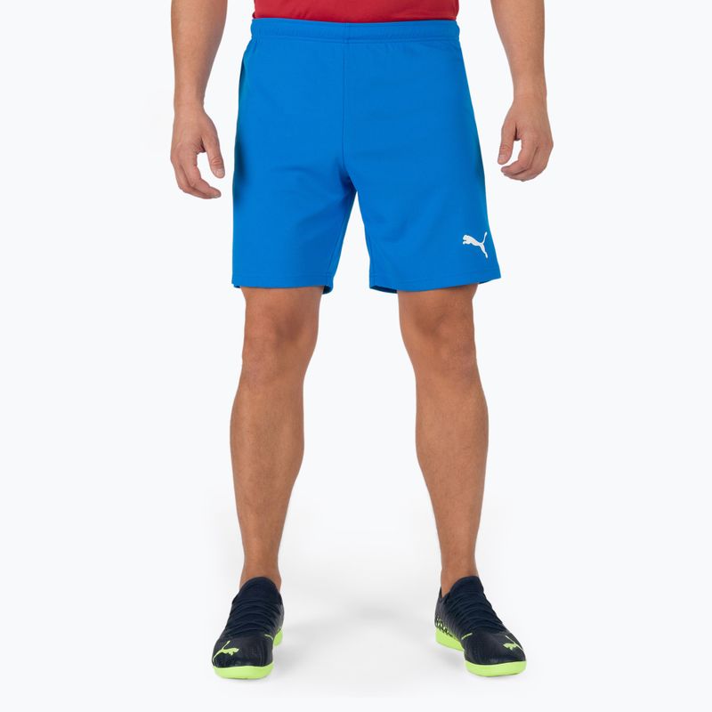 Pantaloni scurți de fotbal pentru bărbați PUMA Teamrise albastru 70494202