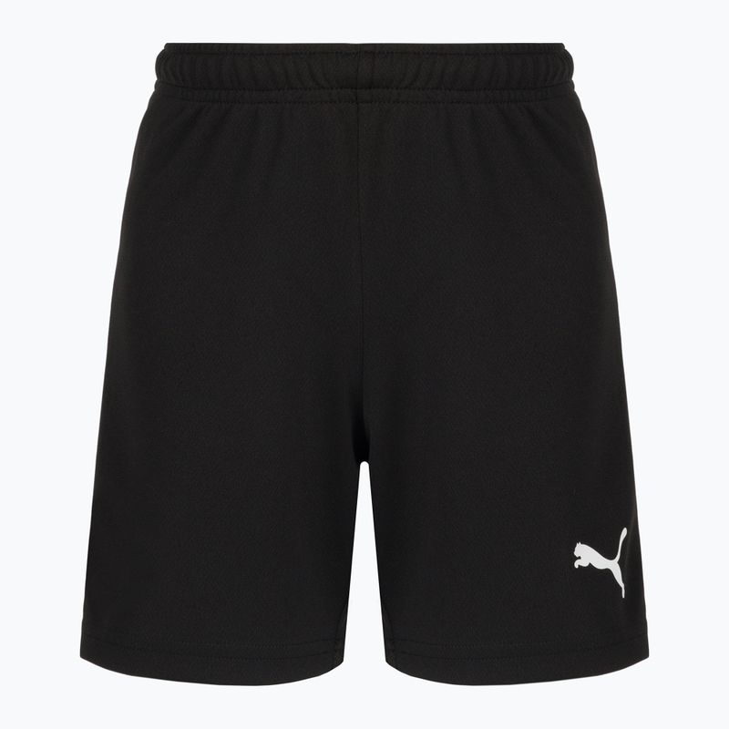 Pantaloni scurți de fotbal pentru copii PUMA Teamrise negru 70494304