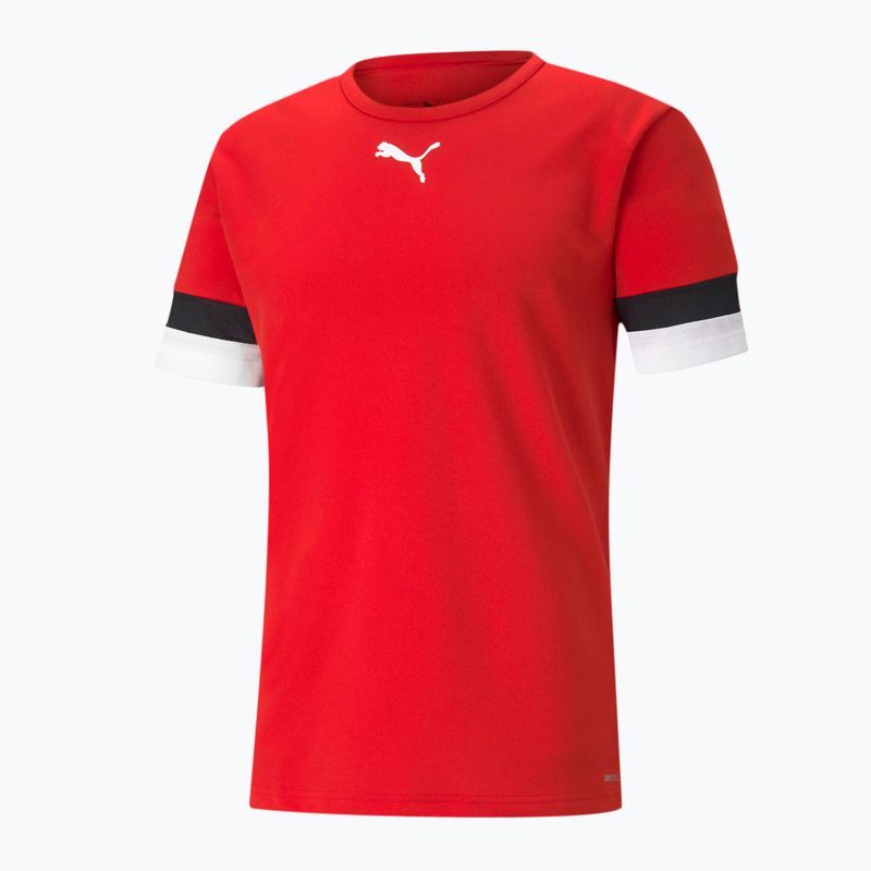 Bărbați Puma Teamrise Jersey tricou de fotbal roșu 704932 5