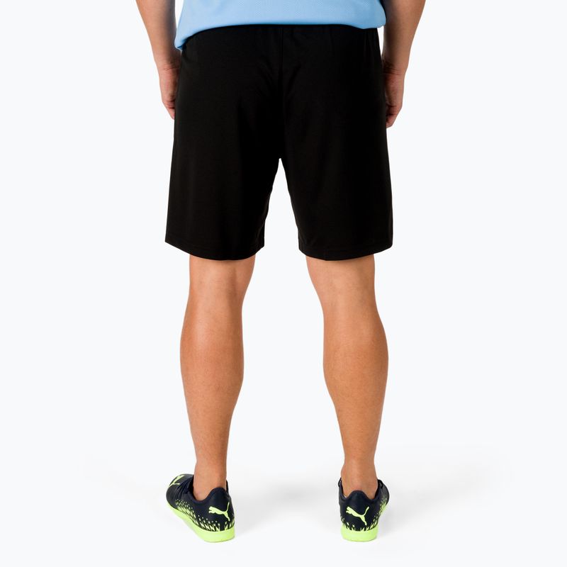Pantaloni scurți de fotbal pentru bărbați Teamrise negru 70494204 2