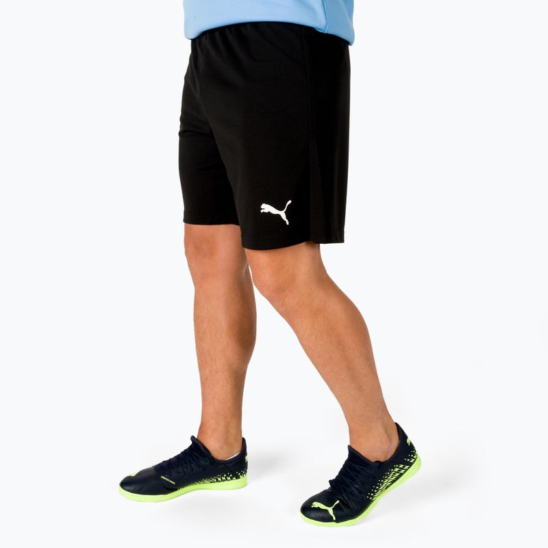 Pantaloni scurți de fotbal pentru bărbați Teamrise negru 70494204 4