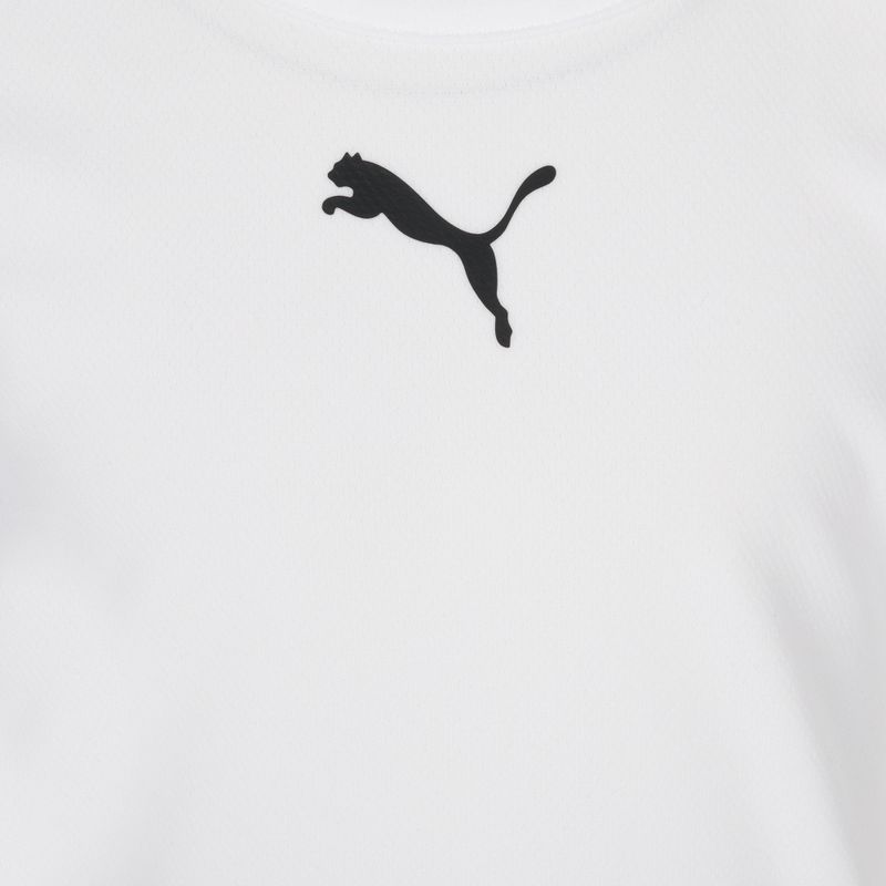 PUMA tricou de fotbal pentru copii teamRISE Jersey alb 704938_04