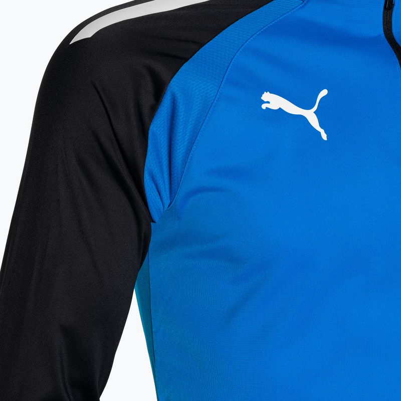 Bărbați PUMA Teamliga 1/4 Zip Top tricou de fotbal albastru 657236 02