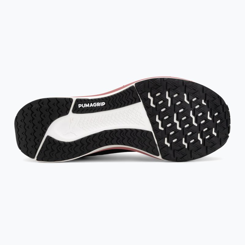 Încălțăminte de alergare pentru femei Puma Velocity Nitro WTR black/silver/yellow 4