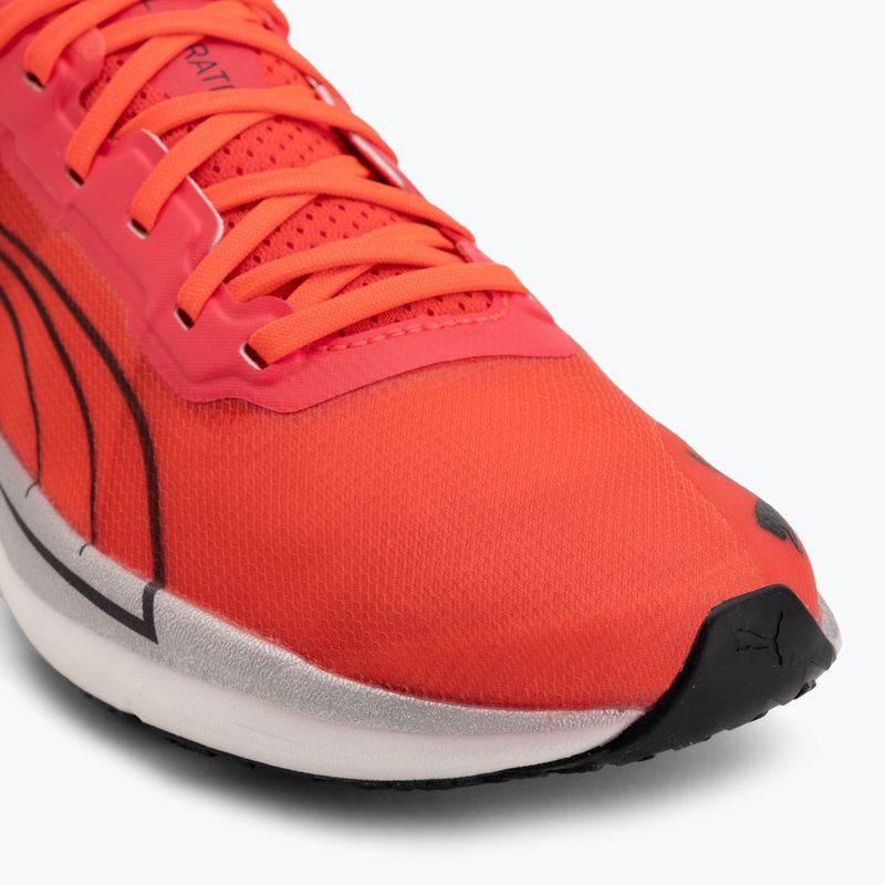 Încălțăminte de alergare pentru femei Puma Liberate Nitro sunblaze/white 7