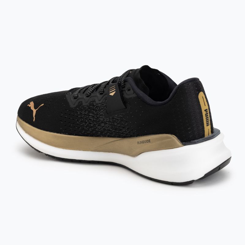Încălțăminte de alergare pentru femei Puma Eternity Nitro black/gold/white 3