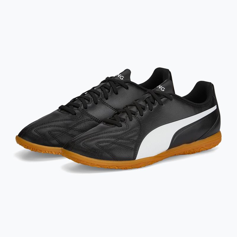 PUMA King Hero 21 IT ghete de fotbal pentru bărbați negru 106557 01 10