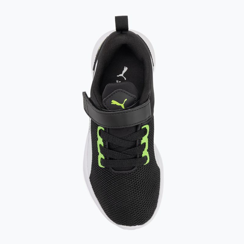 Încălțăminte pentru copii PUMA Flyer Runner V PS green flash/puma white 5