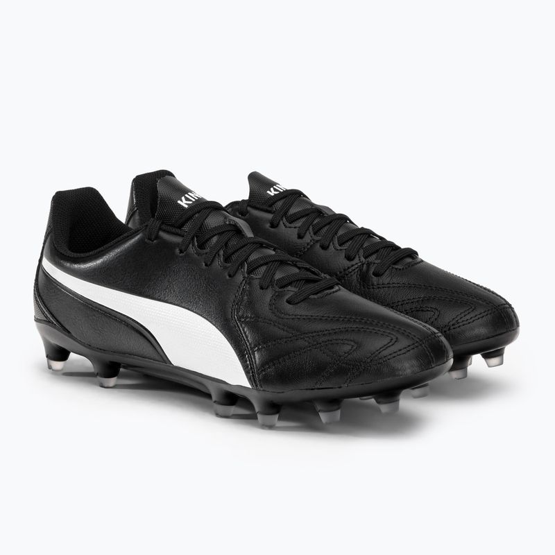PUMA King Hero 21 FG ghete de fotbal pentru bărbați negru 106554 01 4