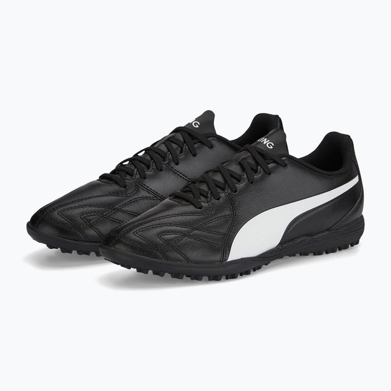 PUMA King Hero 21 TT ghete de fotbal pentru bărbați negru 106556 01 10