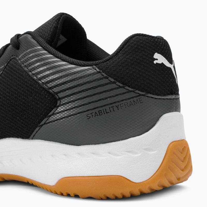 Încălțăminte de volei pentru copii PUMA Varion Jr negru-gri 10658503 10