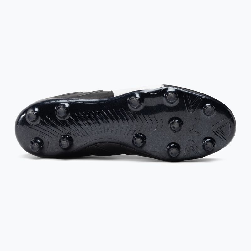 PUMA King Platinum 21 FG/AG ghete de fotbal pentru bărbați negru și alb 106478 01 5