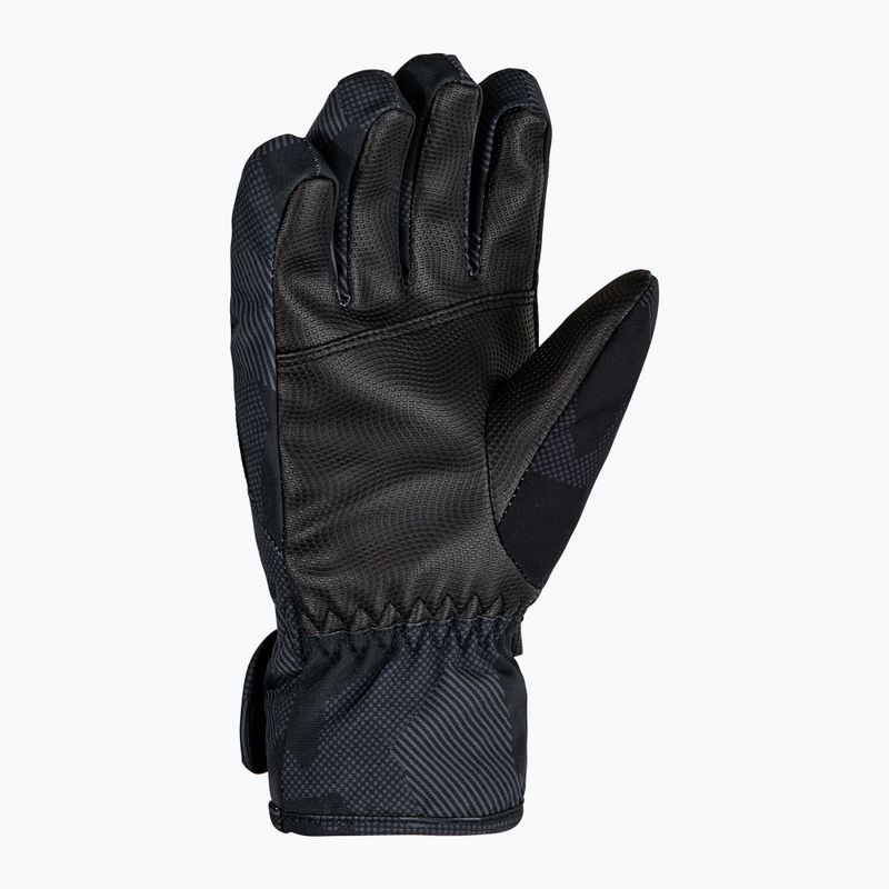 Mănuși de schi pentru copii Ziener Leif-Z GTX black/gray ink camo 3