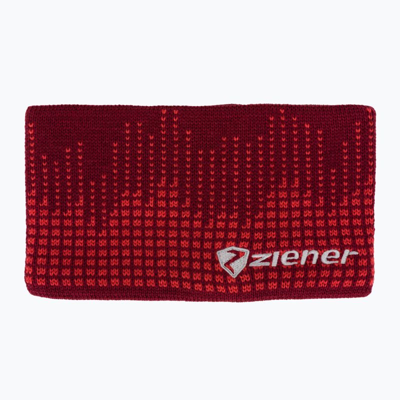 ZIENER Igdi Headband roșu 212135.102 2
