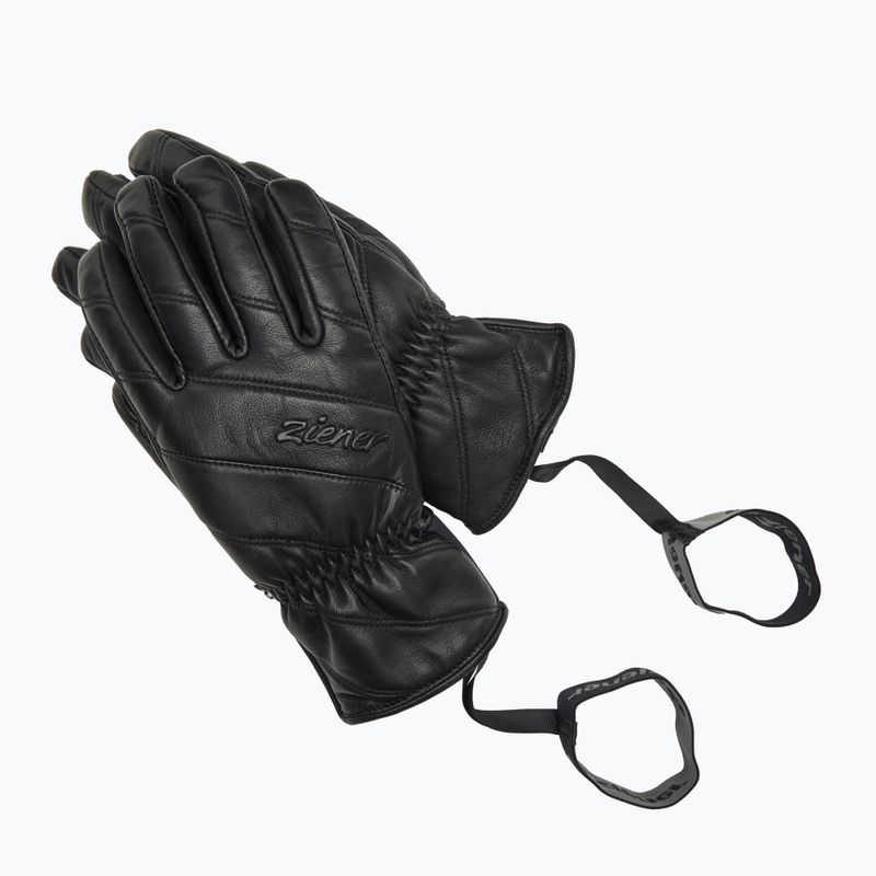 Mănuși de schi pentru femei ZIENER Kuma Aquashield black 6