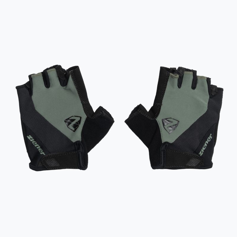 Mănuși de ciclism pentru bărbați Ziener MTB Collby Gel green stone 2