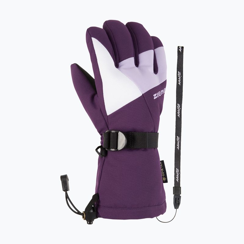 Mănuși de schi pentru copii  ZIENER Lani GTX dark violet 8