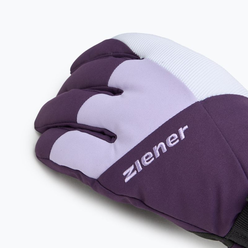 Mănuși de schi pentru copii  ZIENER Lani GTX dark violet 4