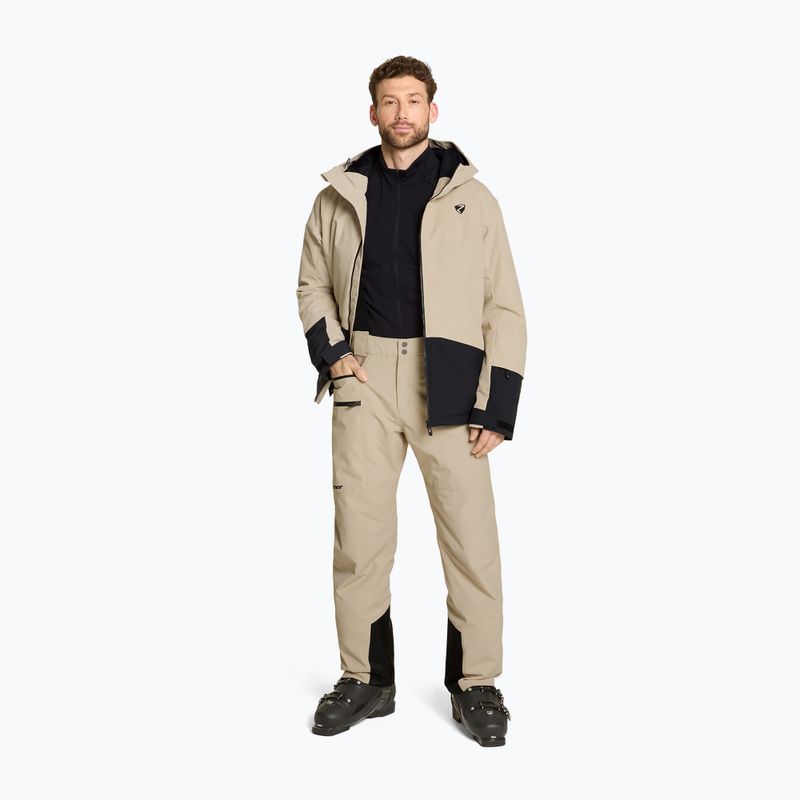 Pantaloni de schi pentru bărbați ZIENER Tronador cashew ripstop 2