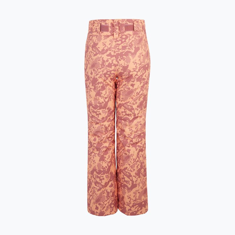 Pantaloni de schi pentru copii ZIENER Alin rose blossom camo 2