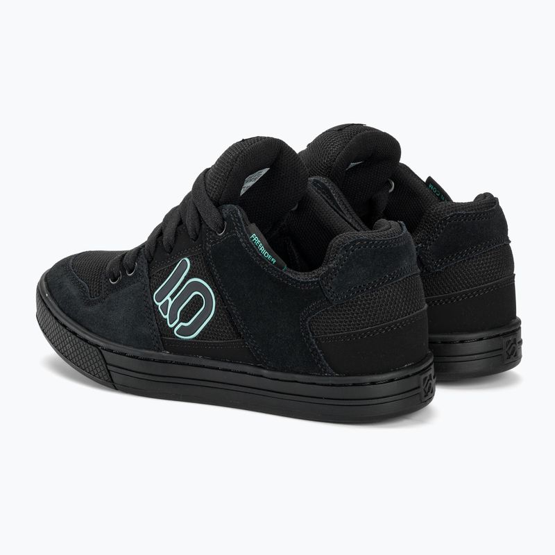 Încălțăminte de ciclism platformă pentru femei adidas FIVE TEN Freerider core black/acid mint/core black 4