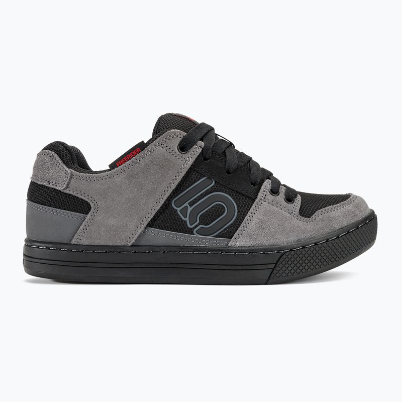 Încălțăminte de ciclism platformă pentru bărbați adidas FIVE TEN Freerider grey five/core black/grey four FW2836 2