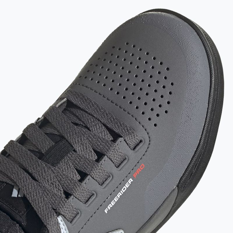 Încălțăminte de ciclism platformă pentru bărbați adidas FIVE TEN Freerider Pro grey five/ftwr white/halo blue 10