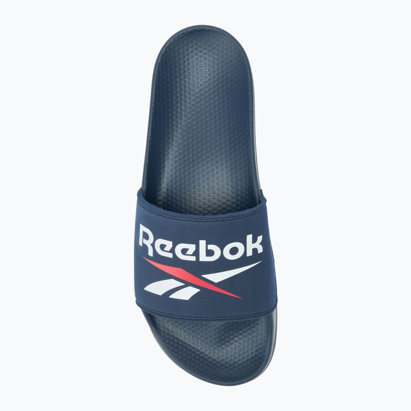 Papuci pentru bărbați Reebok Fulgere vector navy/white/vector red 5