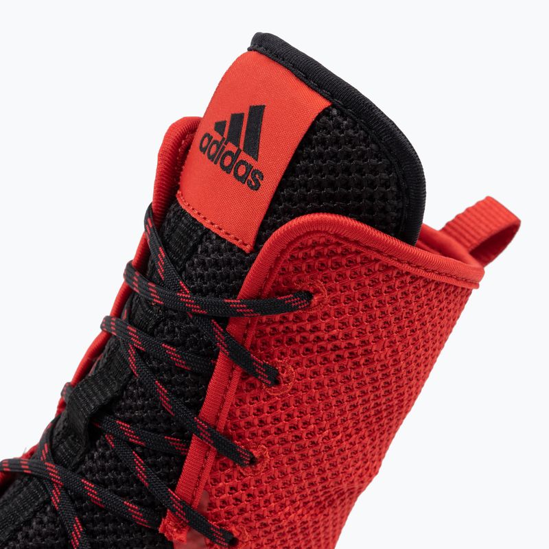 Încălțăminte de box Adidas Box Hog 3, roșu, FZ5305 7