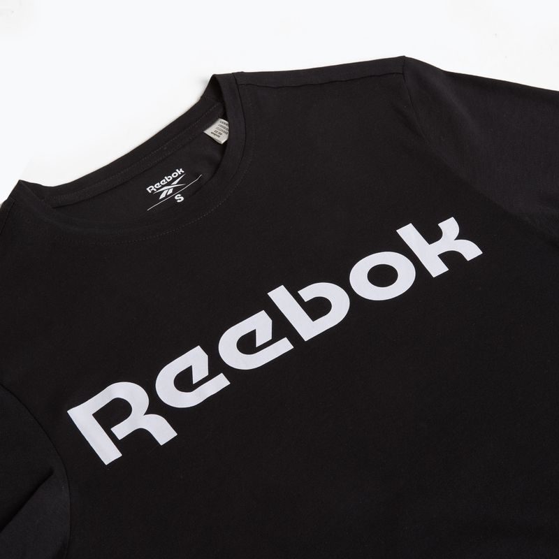 Tricou pentru bărbați Reebok Gs Linear Read negru/alb 3