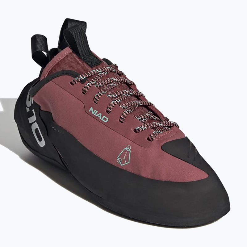 Încălțăminte de cățărare pentru bărbați adidas Five Ten Niad Lace core black/crew red/acid mint 8