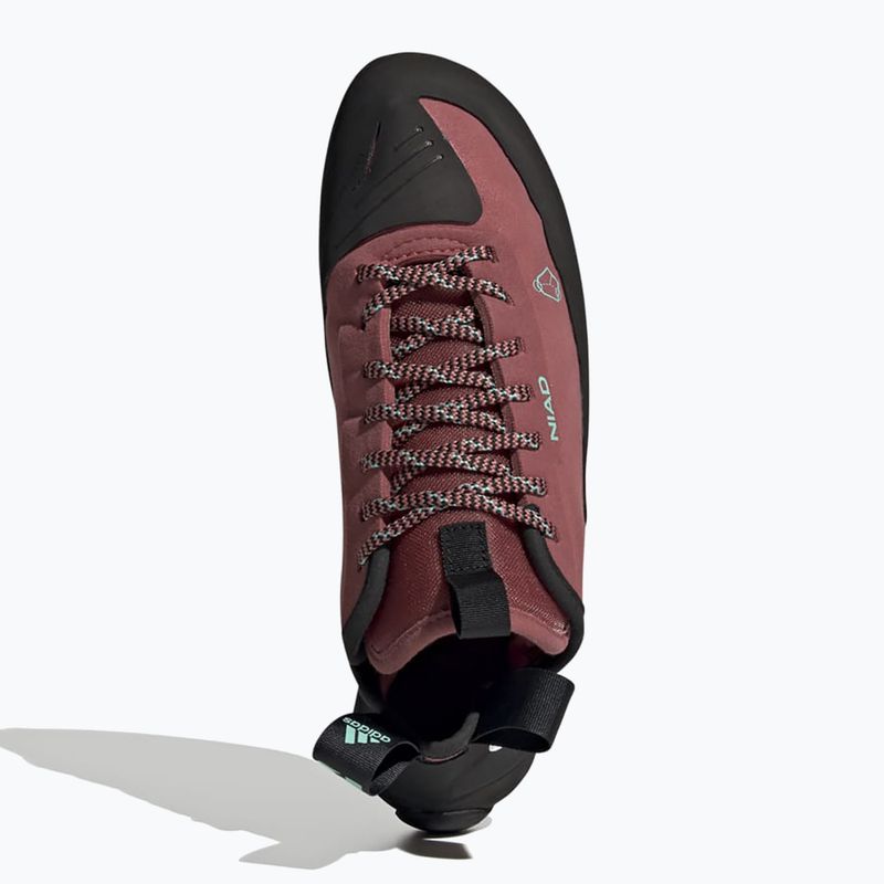 Încălțăminte de cățărare pentru bărbați adidas Five Ten Niad Lace core black/crew red/acid mint 12
