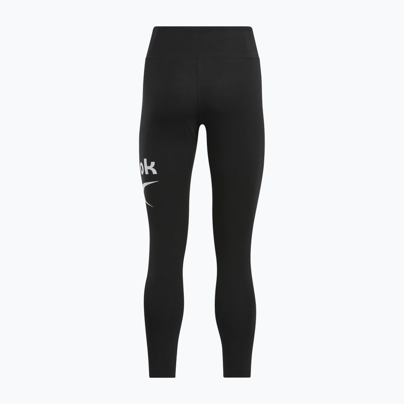 Jambiere pentru femei Reebok Identity Big Logo Bumbac negru 5