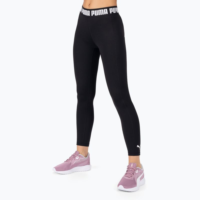 Jambiere de antrenament pentru femei PUMA Train Strong HW Tight negru 521601_01