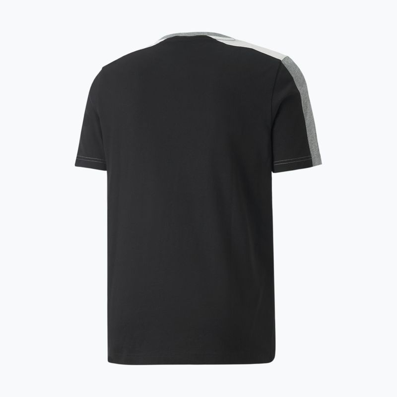 Tricou pentru bărbați PUMA ESS+ Block Tee puma black