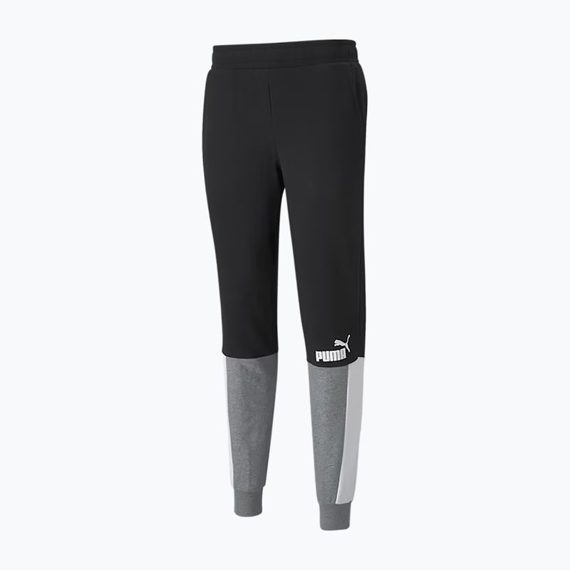 Pantaloni pentru bărbați PUMA ESS+ Block Sweatpants TR puma black 3