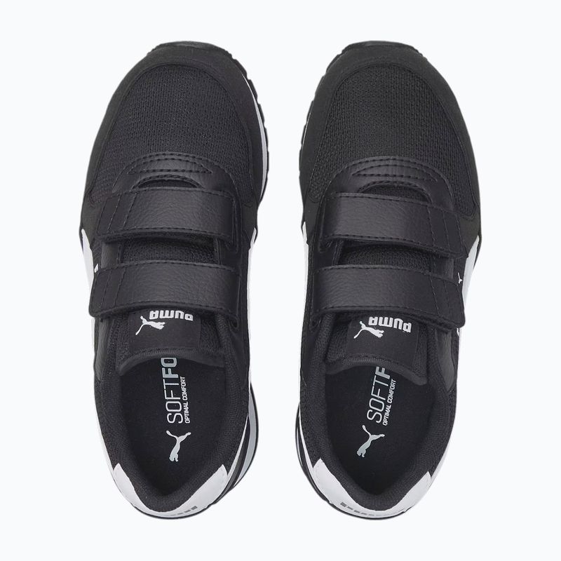 Încălțăminte pentru copii PUMA ST Runner v3 Mesh V PS puma black/puma white 12