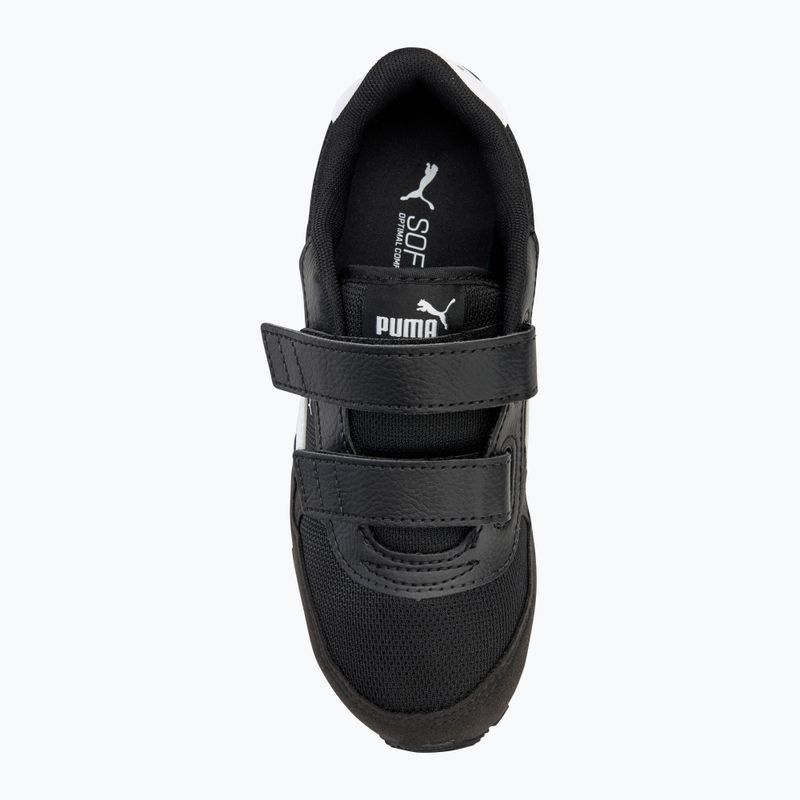 Încălțăminte pentru copii PUMA ST Runner v3 Mesh V PS puma black/puma white 5