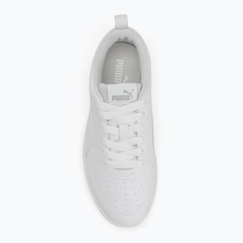 Încălțăminte pentru juniori PUMA Rickie Jr puma white/puma white/glacier gray 5