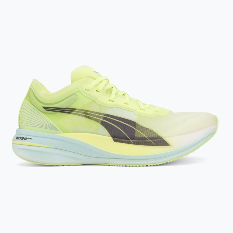Încălțăminte de alergare pentru femei PUMA Deviate Nitro Elite Racer yellow/green/blue/grey/white/black 2
