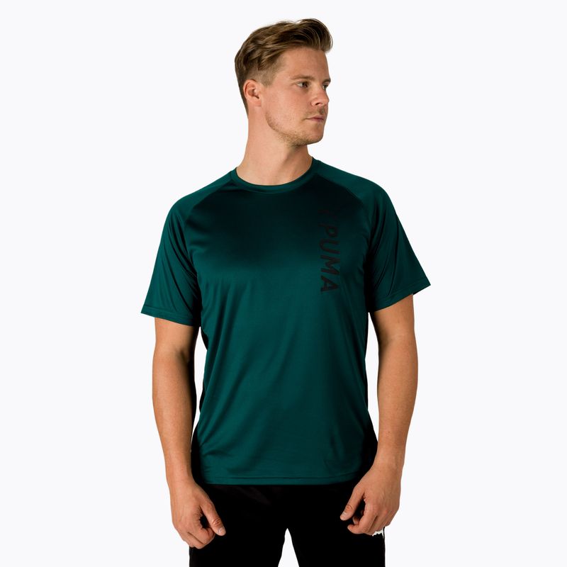 Tricou de antrenament pentru bărbați PUMA Fit Tee verde 522119_24