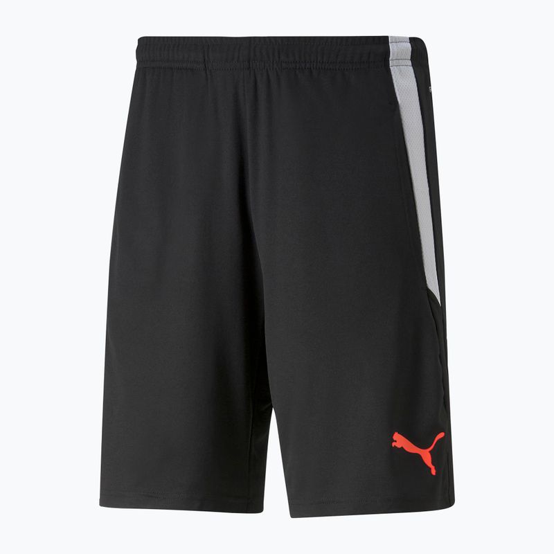 Pantaloni scurți de fotbal pentru bărbați PUMA Teamliga Training 2 negri 65766748