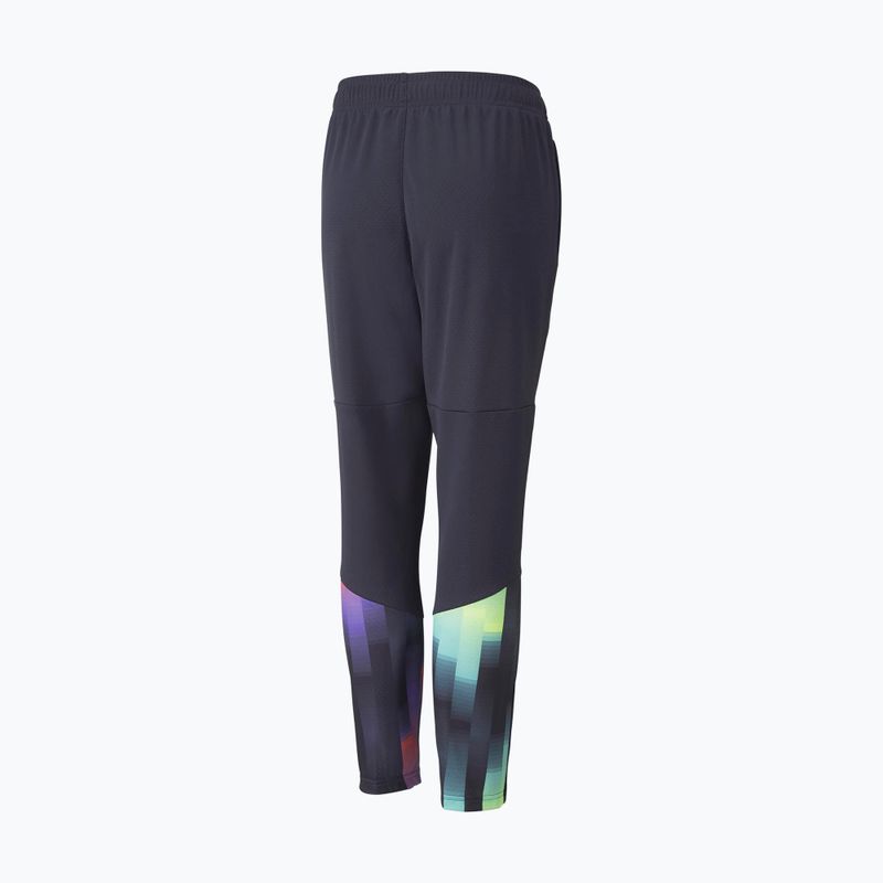 Pantaloni de fotbal pentru copii PUMA Neymar Jr. 24/7 bleumarin 605817 09 2