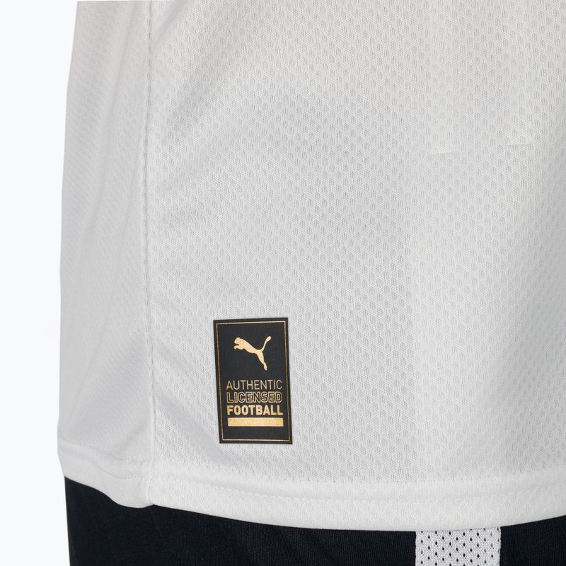 Tricou de fotbal pentru bărbați Puma Om Home Jersey Replica alb 766085 6