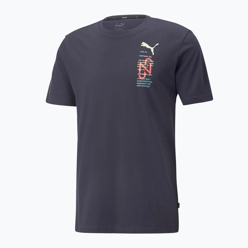 Puma Neymar Jr tricou de fotbal pentru bărbați 24/7 Graphic albastru marin 605814 6