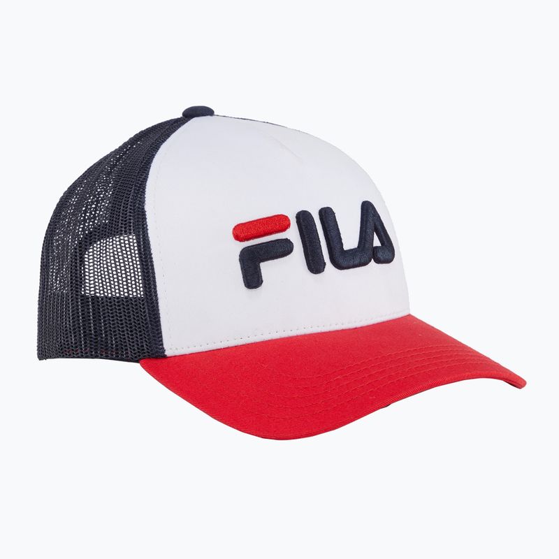 Șapcă FILA Beppu true red/bright white/medieval blue