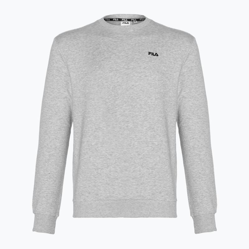 Bărbați FILA Brustem Crew Sweatshirt gri deschis melange 4