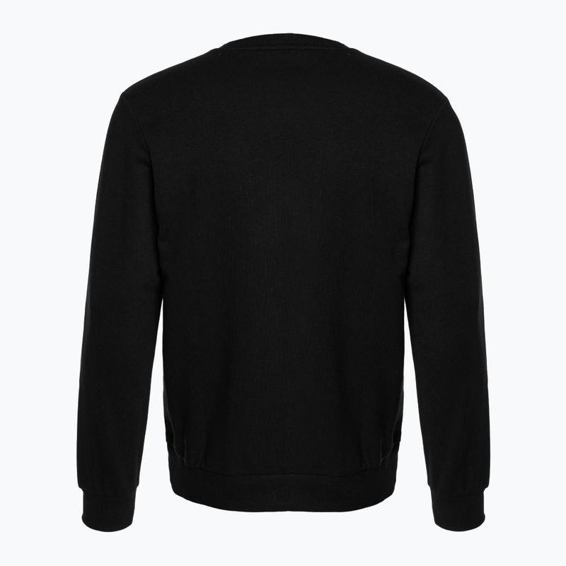 Bărbați FILA Brustem Crew Sweatshirt negru 5